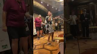 Irma OrtizTito Nieves vacilando con Irma Kaché la canción Eso se Acabó en el Crucero de la salsa [upl. by Lew74]