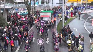 Der Rosenmontagszug Duisburg 2014 in 500 Sekunden [upl. by Ventura508]