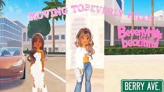 Moving to Beverly Hills🫶🏽🌷La Berry avenue rp [upl. by Bruner835]