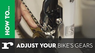 How to Adjust Your Bikes Gears for Maximum Shifting Performance [upl. by Nura703]