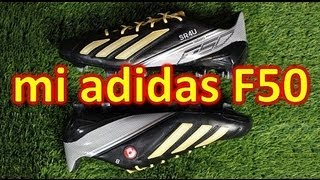 miAdidas F50 adizero miCoach 2 Leather  Unboxing  On Feet [upl. by Tobias528]