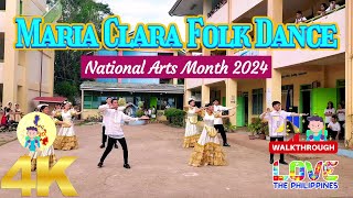 Maria Clara Folk Dance  National Arts Month [upl. by Gavin]