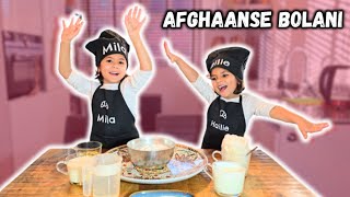 HOE MAAK JE AFGHAANSE BOLANI  KOOK CHALLENGE  vlog23  FAMILIE LAPOP [upl. by Byran]