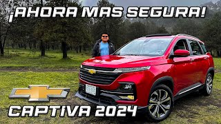 ¡AHORA MAS SEGURA LLEGA LA NUEVA CHEVROLET CAPTIVA 2024 [upl. by Dygert]