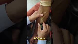 Iv injection shorts trending medicalprocedure drxsachin12 [upl. by Selestina188]