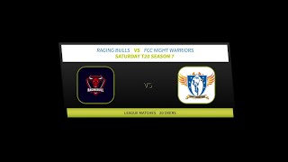 FCC Night Warriors vs Raging Bulls  ST20 S07 tasksports fyi fyp cricket uae [upl. by Adnahcal]