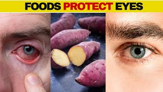 TOP 8 FOODS That Protect EYES and Repair VISION  Luxgevity [upl. by Germano]