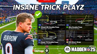 Top 5 GAMECHANGING Trick Plays in Madden 25 [upl. by Keavy572]