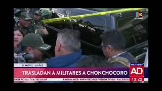 Trasladan a tres militares a Chonchocoro [upl. by Nanfa]