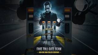 Fake Toll Gate Scam How One Man Fooled Everyone shorts [upl. by Nerfe258]