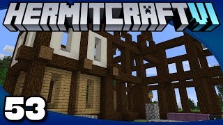 Hermitcraft 6  Ep 53 Starting the Medieval Railway Station [upl. by Annice]