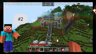 A MINECRAFT EPISODE 2 A NEW CASTLE STRUCTURE 2 [upl. by Nwahsud433]