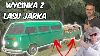 NIELEGALNA WYCINKA DRZEW🤔JAREK SIĘ ZGODZIŁ🤯TO NA RYZYKO JANINY MPG [upl. by Aerdnaeel24]