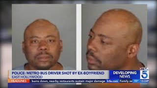 Los Angeles bus driver in critical condition after being shot by ex near bus stop [upl. by Polivy]