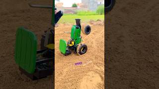 John Deere 5050d stunts full power 💪💪💪 [upl. by Annaig492]