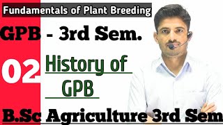 Fundamentals of Plant Breeding amp Genetics Bsc Agriculture 3rd semester  GPB 211  bsc ag 2nd year [upl. by Leima]