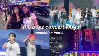 the boyz concert vlog in nyc [upl. by Noirod763]