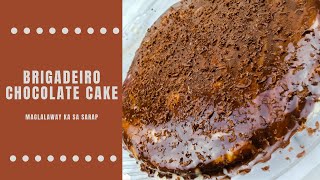 How To Make Brigadeiro Chocolate Cake [upl. by Petrie]