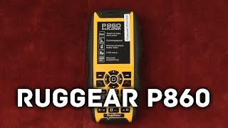 Распаковка RugGear P860 Explorer BlackYellow [upl. by Alleusnoc]