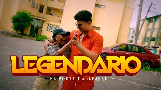 EL POETA CALLEJERO  LEGENDARIO VIDEO OFICIAL [upl. by Rafter]