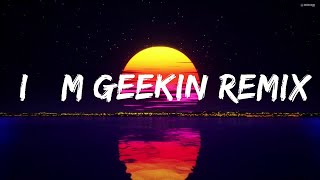 DDG  I’m Geekin Remix Lyrics feat NLE Choppa BIA  Music is Lyrics [upl. by Anhsirk99]