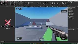 Edited Roblox fps template [upl. by Arracahs]