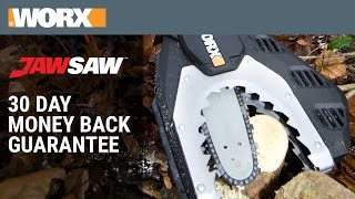 WORX JawSaw  30 Day Money Back Guarantee [upl. by Aneekan]