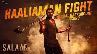 Salaar BGM – Kaaliaman Fight  RaviBasrur  PrasanthNeel  VijayKiragandur  Hombale Films [upl. by Arraeit]