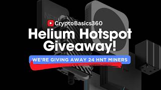 Helium Miner Giveaway Contest CryptoBasics360 [upl. by Grosvenor932]