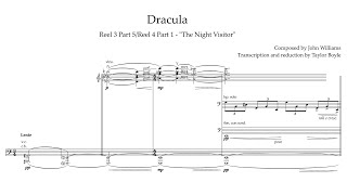 John Williams  Dracula 1979  quotThe Night Visitorquot Condensed Score [upl. by Saffier]