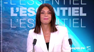 Sérine Bey présente lEssentiel le 25 octobre 2024 sur France 24 [upl. by Rilda]