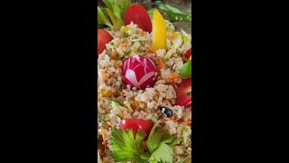 Insalata di Quinoa in un Minuto shorts [upl. by Cony]