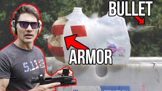 I try a bunch of 57mm ammo vs body armor [upl. by Luht]