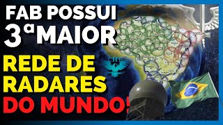 FORÇA AÉREA BRASILEIRA POSSUI A 3ª MAIOR REDE DE RADARES AVANÇADOS DO MUNDO E FEITOS NO BRASIL [upl. by Ehcsrop618]