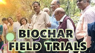 Biochar Field Trial at NIMSME PBS [upl. by Einitsed]