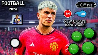 FIFA 16 MOD EFOOTBALL 24 OFFLINE  LEAGUE CUP FIFA 16 MOBILE ANDROID New Graphics  HD Gameplay V7 [upl. by Tadio]