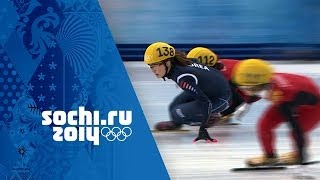 Short Track Speed Skating  Ladies 3000m Relay  Korea Win Gold  Sochi 2014 Winter Olympics [upl. by Codd]