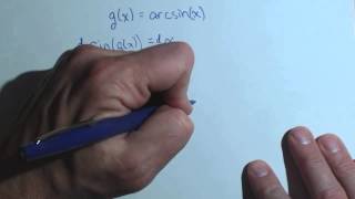 Deriving the Derivative for Arcsin [upl. by Tiffie182]