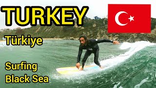 Surfing in Turkey 🇹🇷 Bodysurf in the black sea [upl. by Engamrahc179]