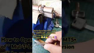 How to open MT5 of MULTLOCK On the channel locksport lockpick locksmith [upl. by Aletse]