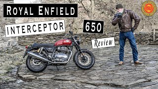 2022 Royal Enfield Interceptor Review Better Than A Bonneville A 650cc Modern Classic Motorcycle [upl. by Ralfston]