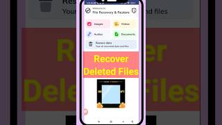 Recover Deleted Files From Android ShortsRecoverDeletedFilesDeletedFilesRecovery [upl. by Winfred]