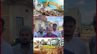 Hydra Demolition At KCR Nagar revathreddy kcr [upl. by Naval261]