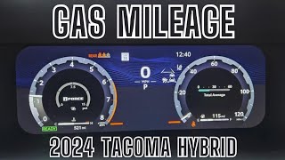 2024 Toyota Tacoma TRD OffRoad Hybrid iFORCE MAX Average Gas Mileage 2000 Mile Update [upl. by Nosredneh602]