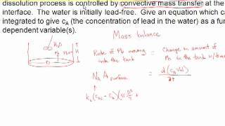 Convective Mass Transfer [upl. by Ellahcim]