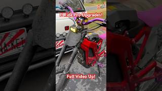 E Ride Pro SS Upgrades full video is up Eridepross bajadesigns [upl. by Newlin550]