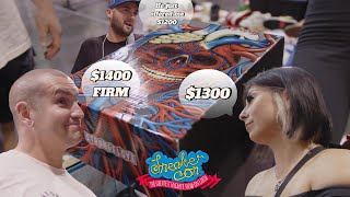 CASHING OUT 20000 AT SNEAKER CON LA DAY 1 [upl. by Oznohpla]