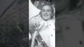 1st Miss Universe 👑 1952 from Finland 🇫🇮 Mu Ytshorts [upl. by Vatsug]