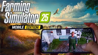 Farming Simulator 25 Mobile APK Download  Secret Beta for Android Gameplay [upl. by Mientao739]