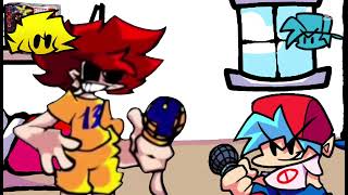 FNF Vs Tord Red Fury “The End” But Metrion sings it [upl. by Hinkel309]